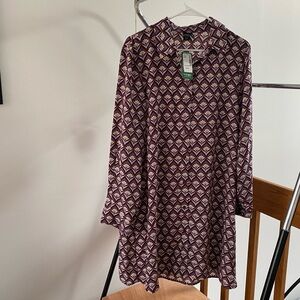 ICÔNE SIMONS Patterned dress